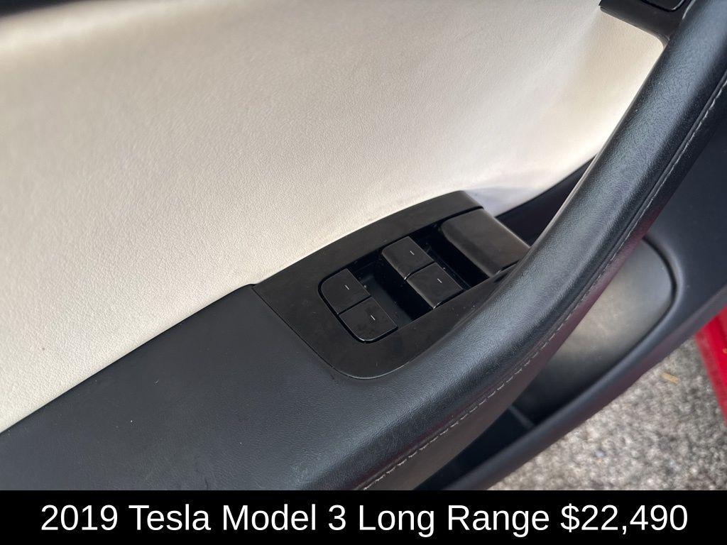 used 2019 Tesla Model 3 car, priced at $22,490