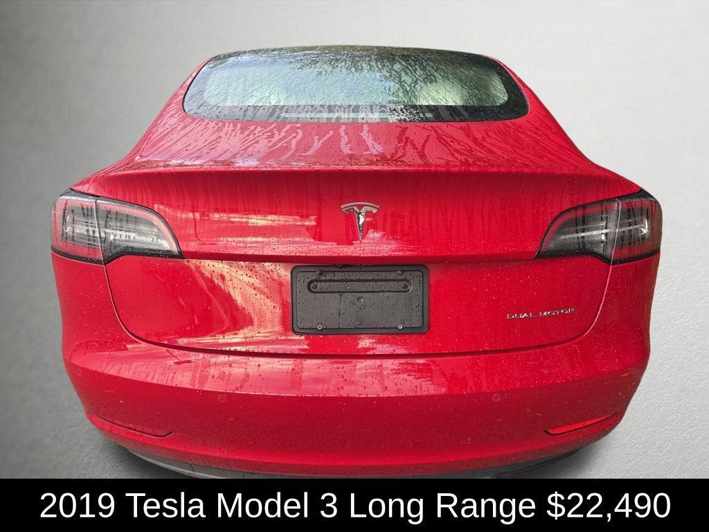 used 2019 Tesla Model 3 car, priced at $22,490