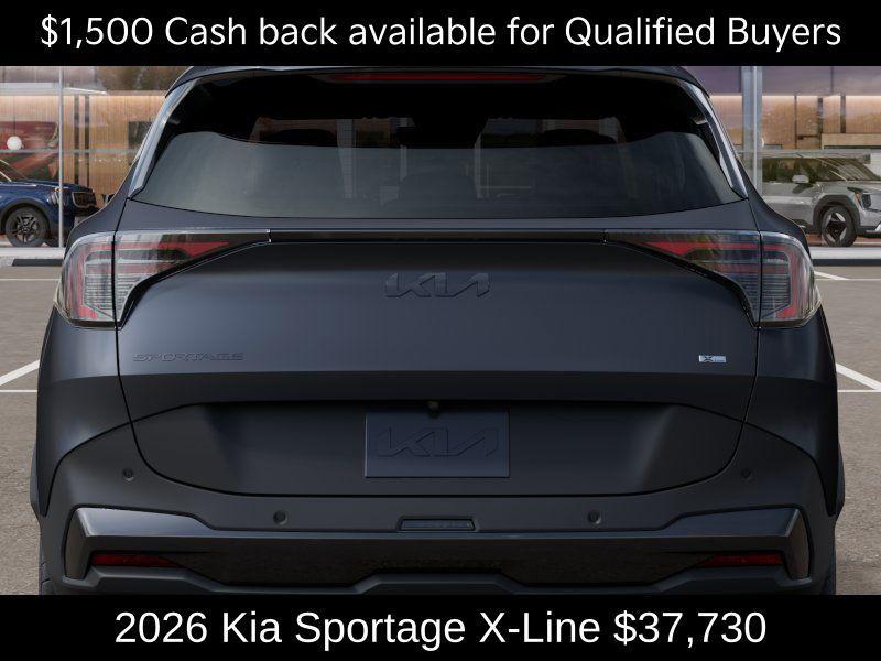 new 2026 Kia Sportage car, priced at $37,730