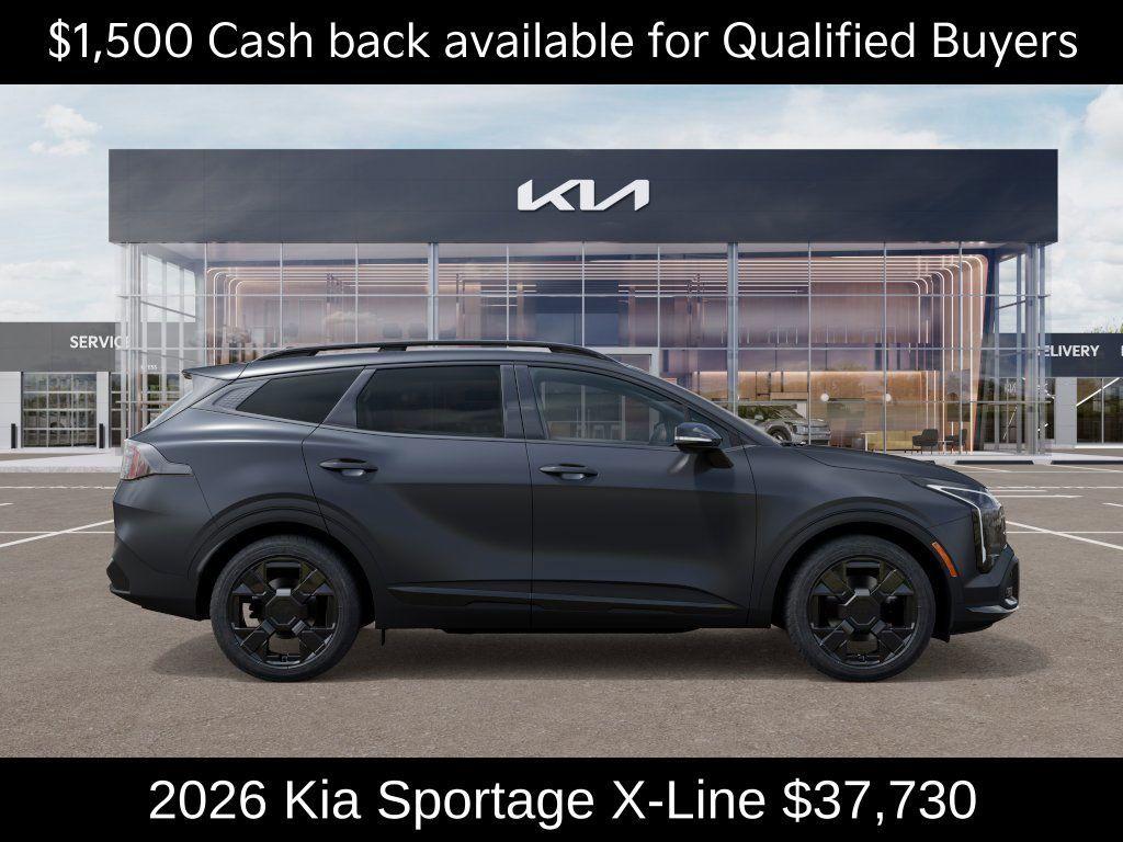 new 2026 Kia Sportage car, priced at $37,730