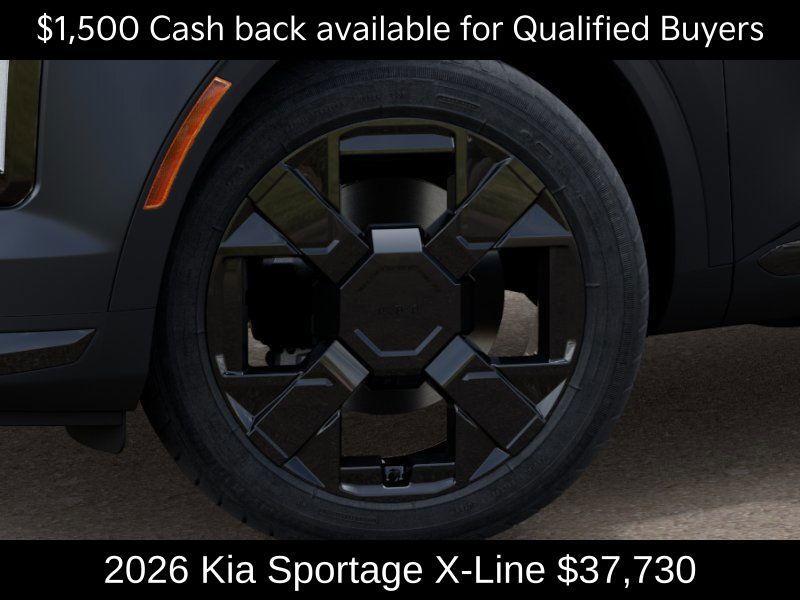 new 2026 Kia Sportage car, priced at $37,730