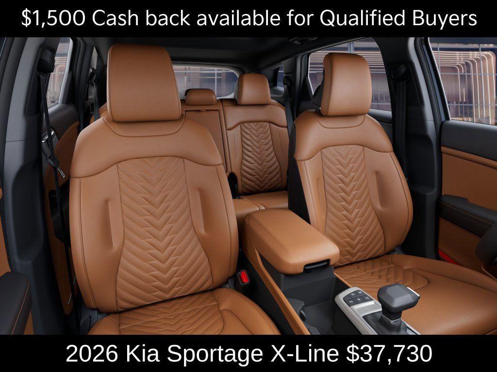 new 2026 Kia Sportage car, priced at $37,730