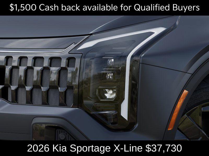 new 2026 Kia Sportage car, priced at $37,730