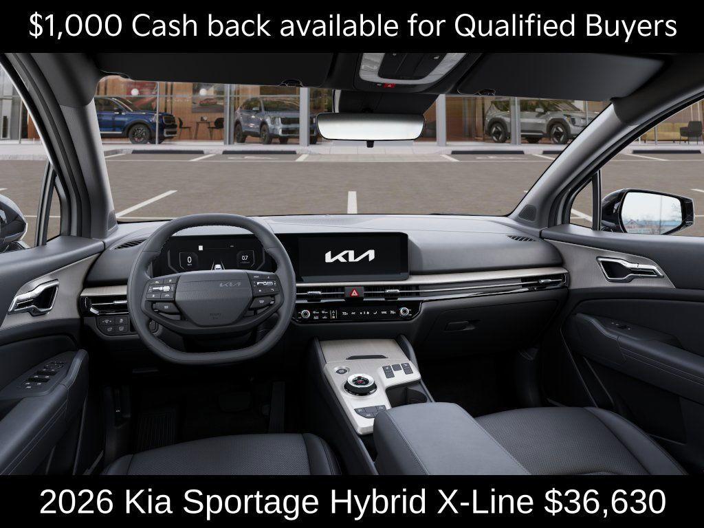 new 2026 Kia Sportage Hybrid car, priced at $36,630