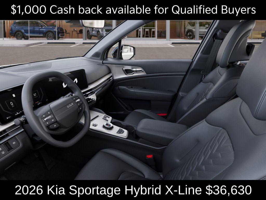 new 2026 Kia Sportage Hybrid car, priced at $36,630