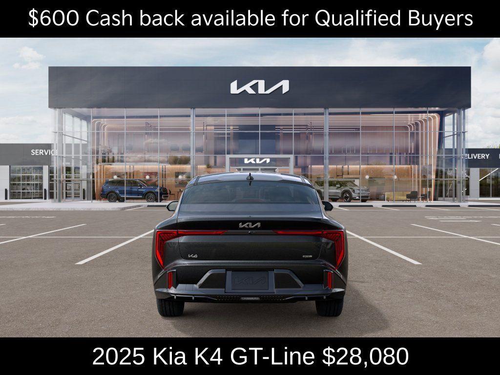 new 2025 Kia K4 car, priced at $28,080