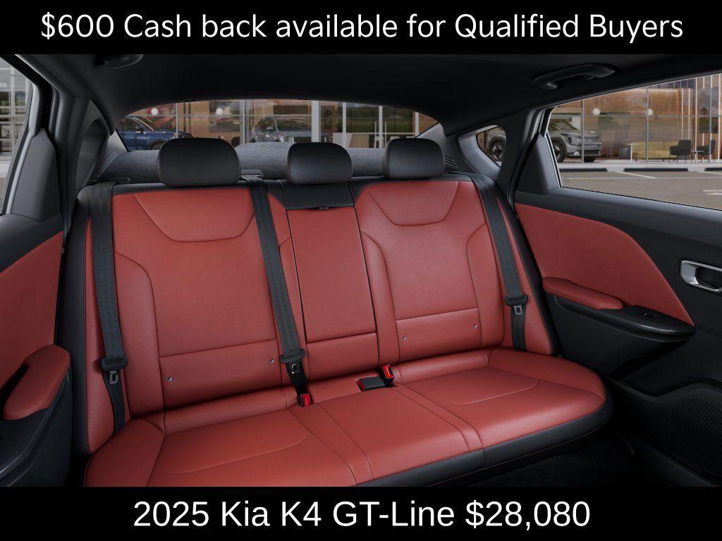 new 2025 Kia K4 car, priced at $28,080