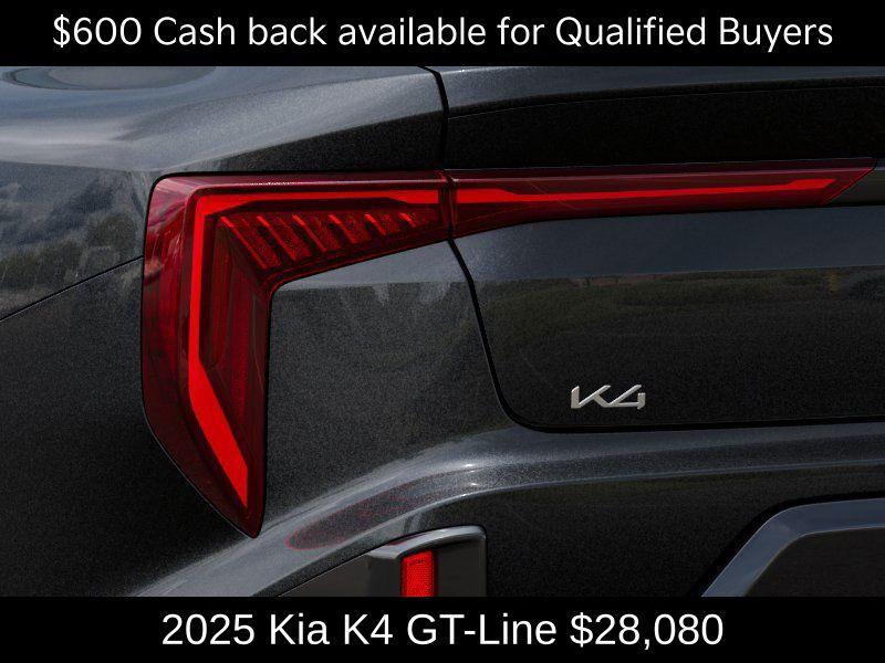 new 2025 Kia K4 car, priced at $28,080
