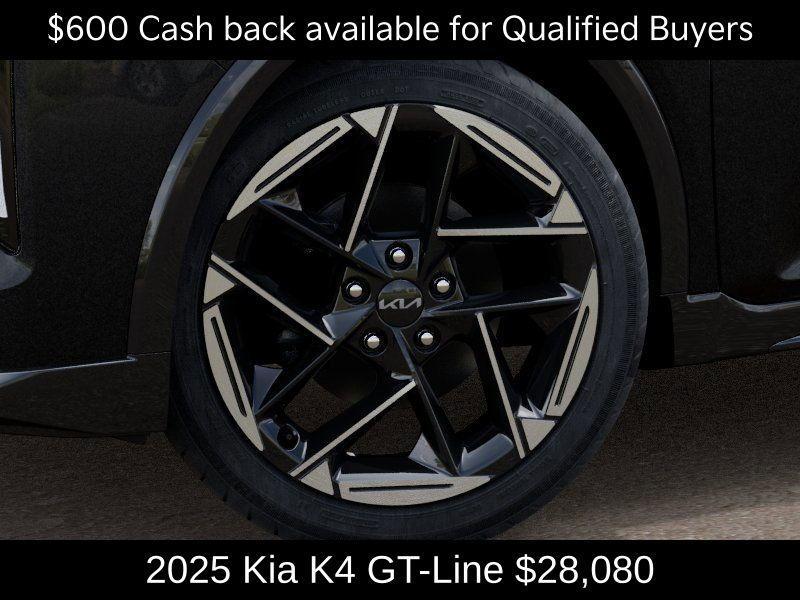 new 2025 Kia K4 car, priced at $28,080