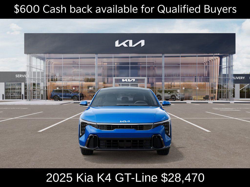 new 2025 Kia K4 car, priced at $28,470