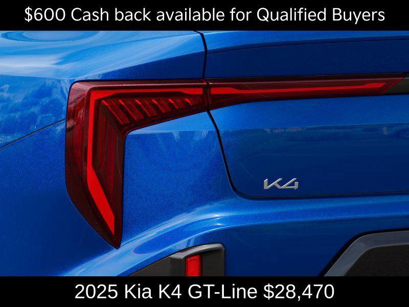 new 2025 Kia K4 car, priced at $28,470