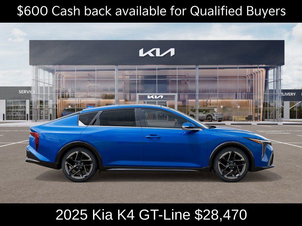new 2025 Kia K4 car, priced at $28,470