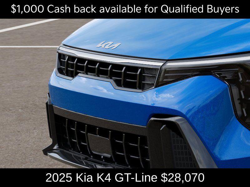 new 2025 Kia K4 car, priced at $28,070