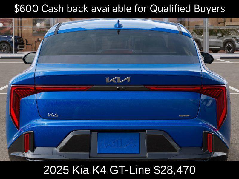 new 2025 Kia K4 car, priced at $28,470