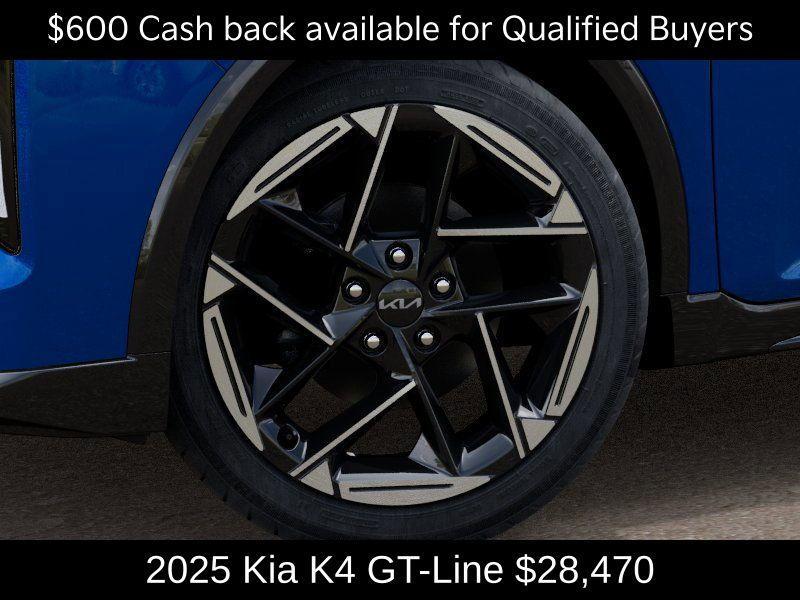 new 2025 Kia K4 car, priced at $28,470