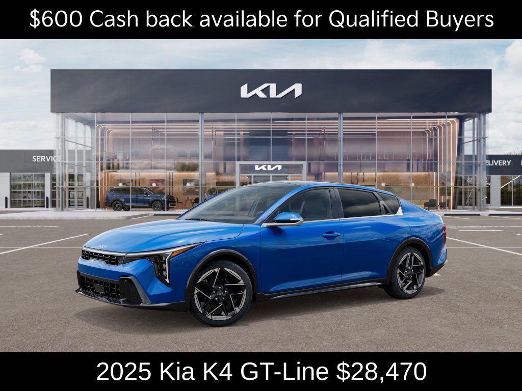 new 2025 Kia K4 car, priced at $28,470