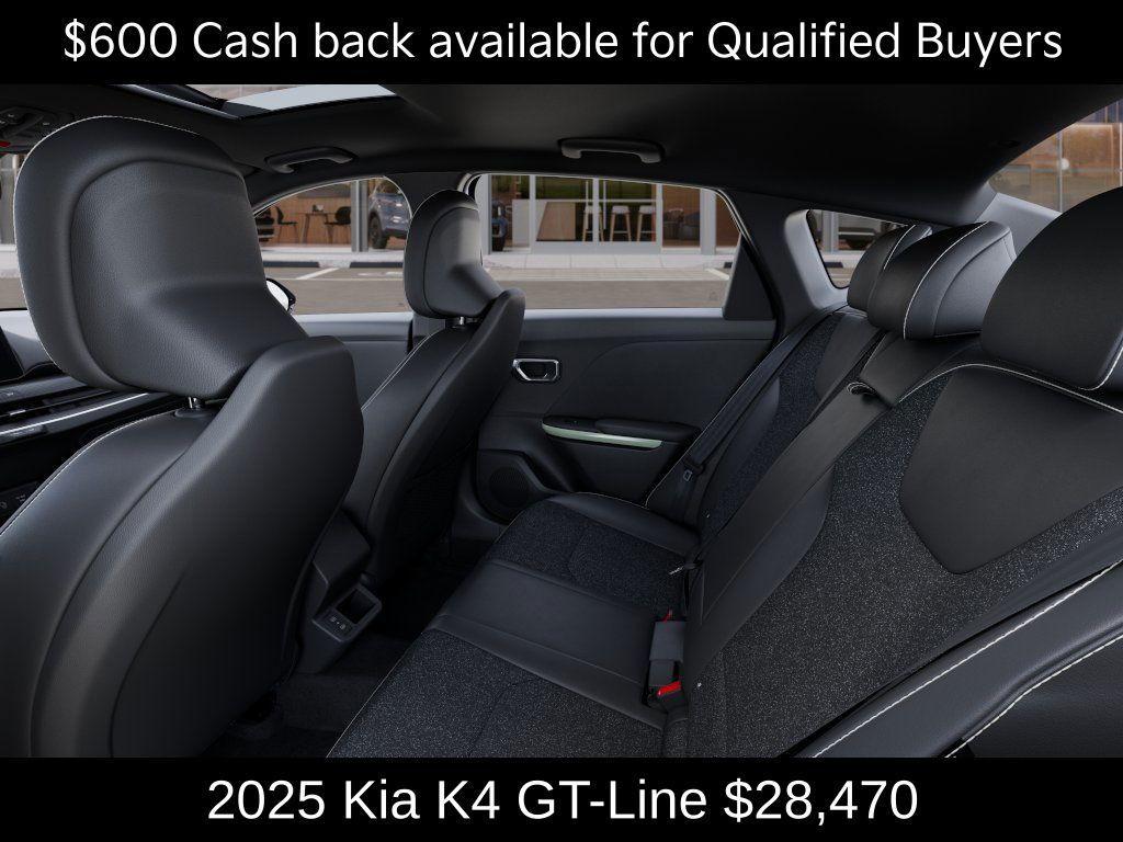 new 2025 Kia K4 car, priced at $28,470