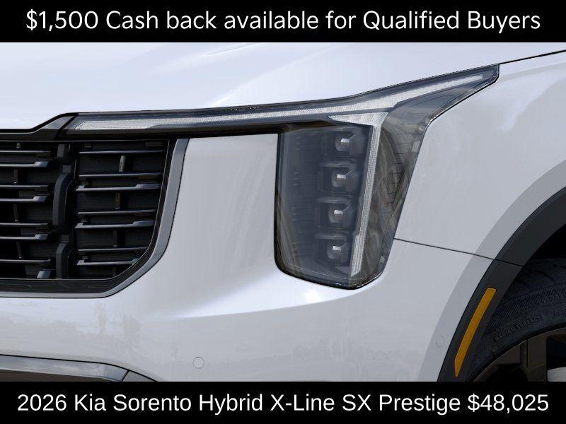 new 2026 Kia Sorento Hybrid car, priced at $48,025
