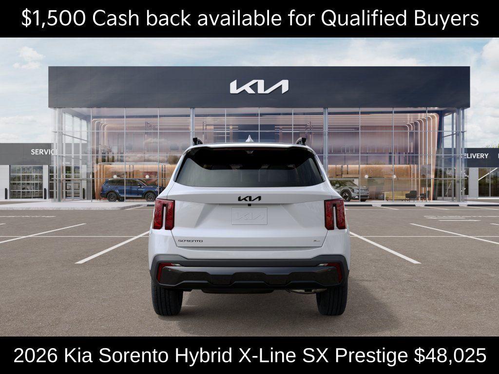 new 2026 Kia Sorento Hybrid car, priced at $48,025