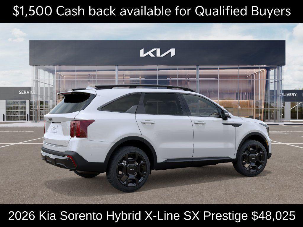 new 2026 Kia Sorento Hybrid car, priced at $48,025