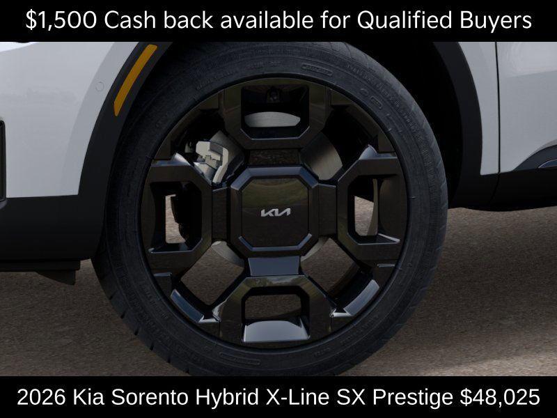 new 2026 Kia Sorento Hybrid car, priced at $48,025