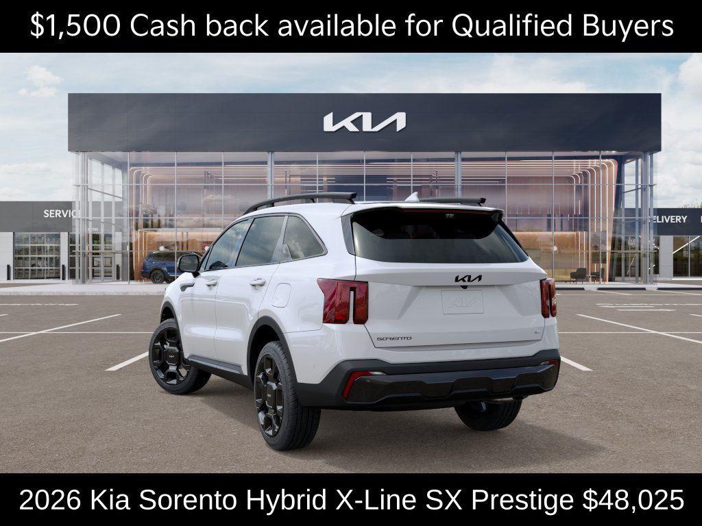 new 2026 Kia Sorento Hybrid car, priced at $48,025