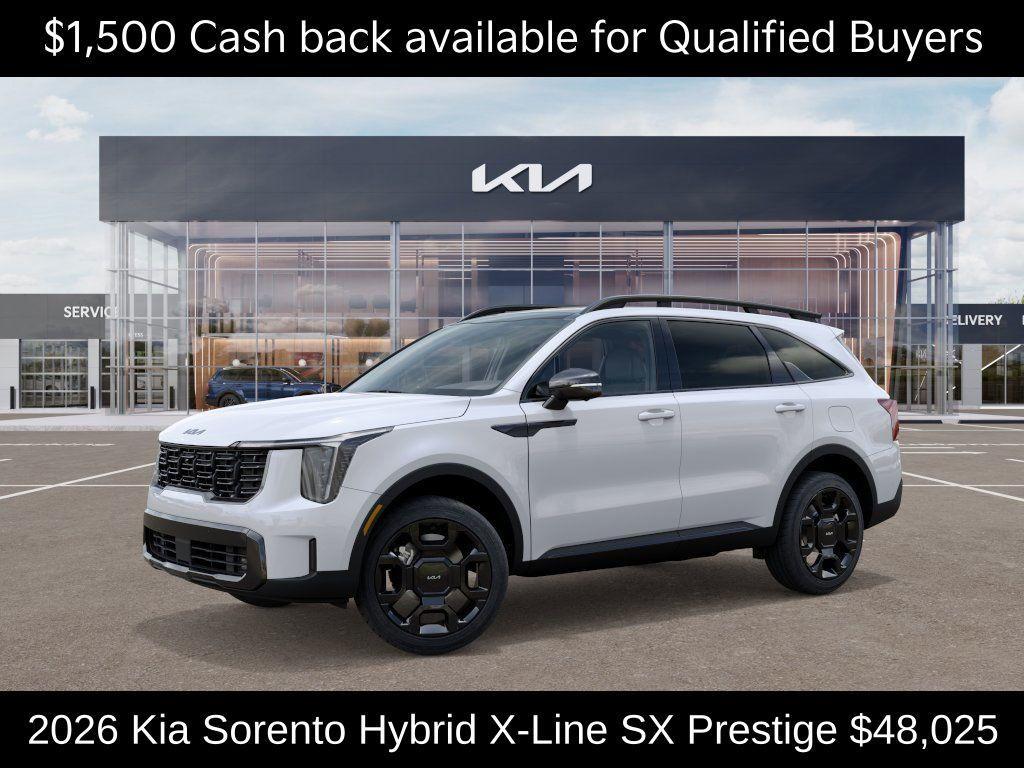 new 2026 Kia Sorento Hybrid car, priced at $48,025
