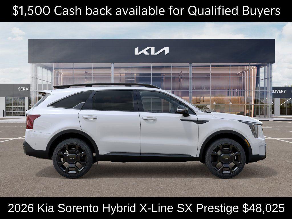 new 2026 Kia Sorento Hybrid car, priced at $48,025