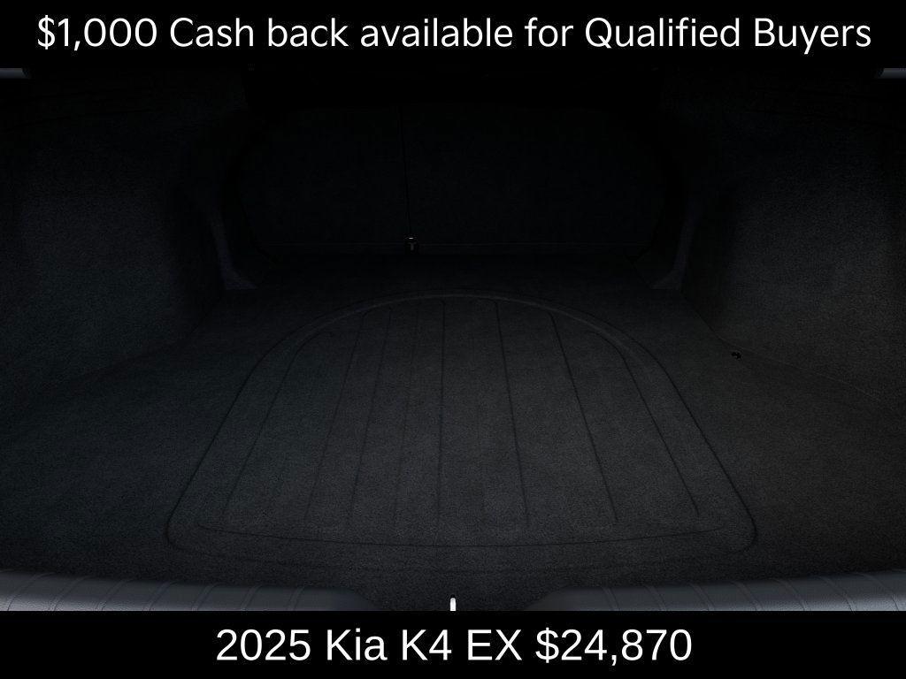 new 2025 Kia K4 car, priced at $24,870