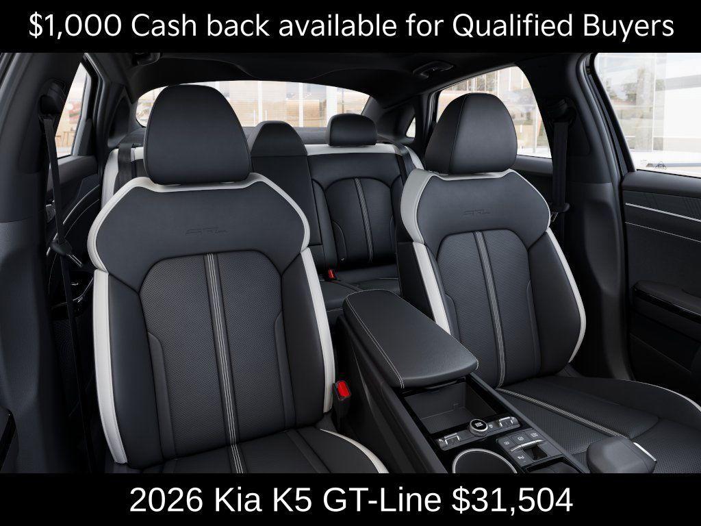 new 2026 Kia K5 car, priced at $31,504