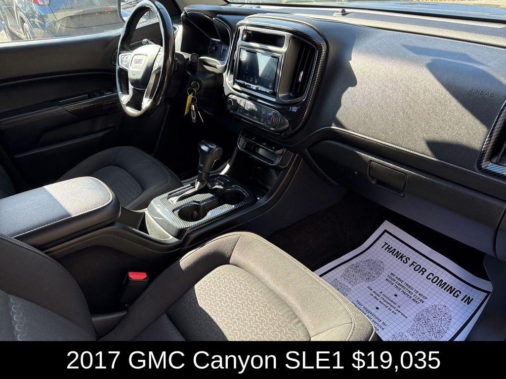 used 2017 GMC Canyon car, priced at $19,035