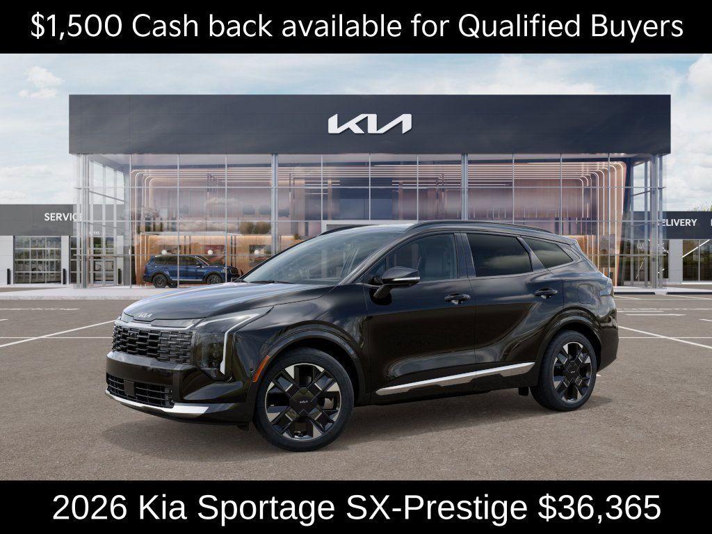 new 2026 Kia Sportage car, priced at $36,365