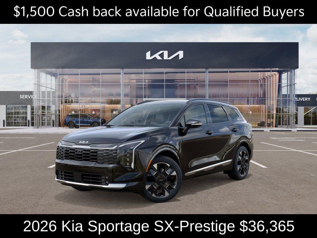 new 2026 Kia Sportage car, priced at $36,365