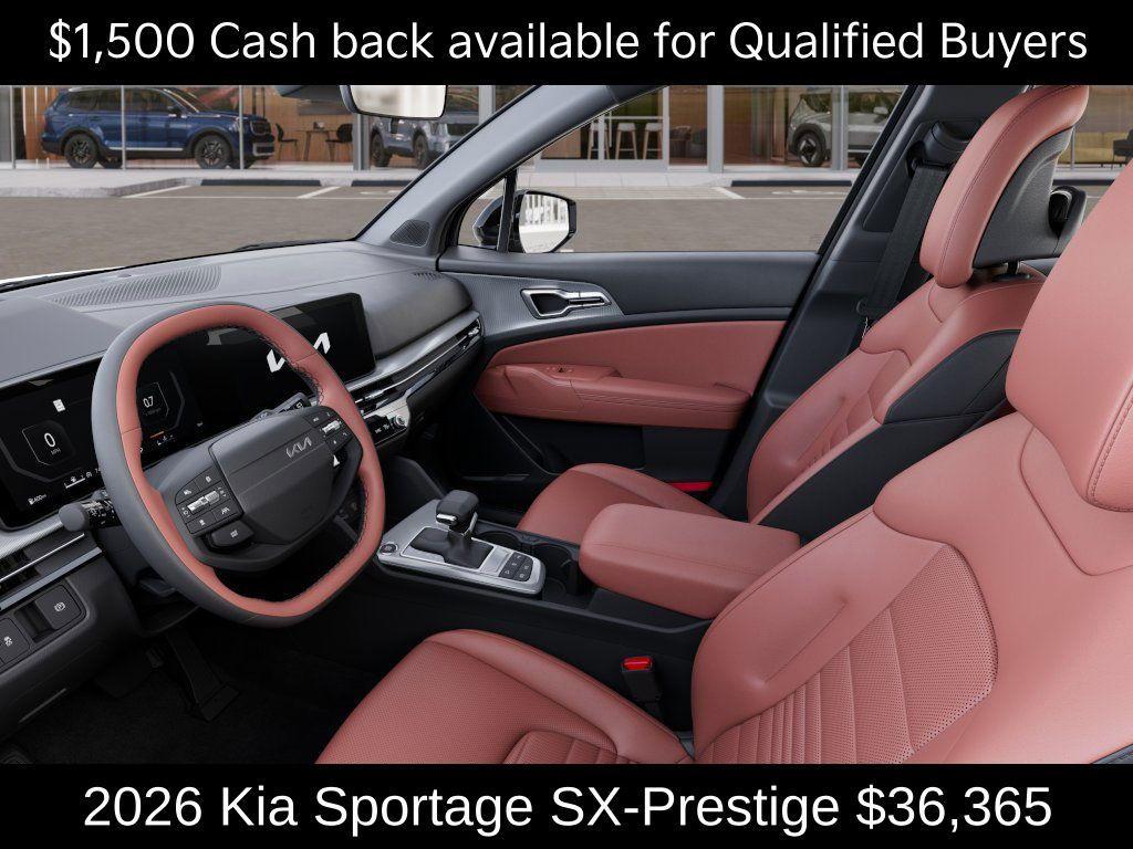new 2026 Kia Sportage car, priced at $36,365