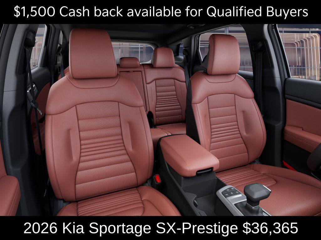 new 2026 Kia Sportage car, priced at $36,365