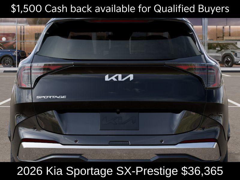 new 2026 Kia Sportage car, priced at $36,365