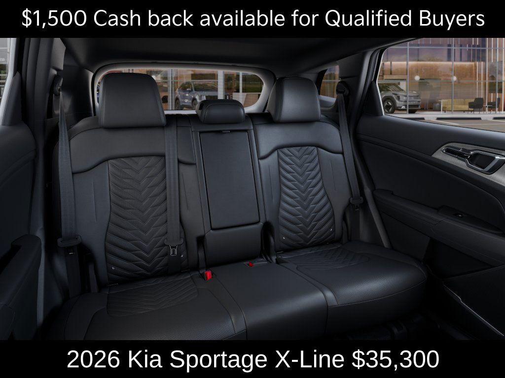 new 2026 Kia Sportage car, priced at $35,300