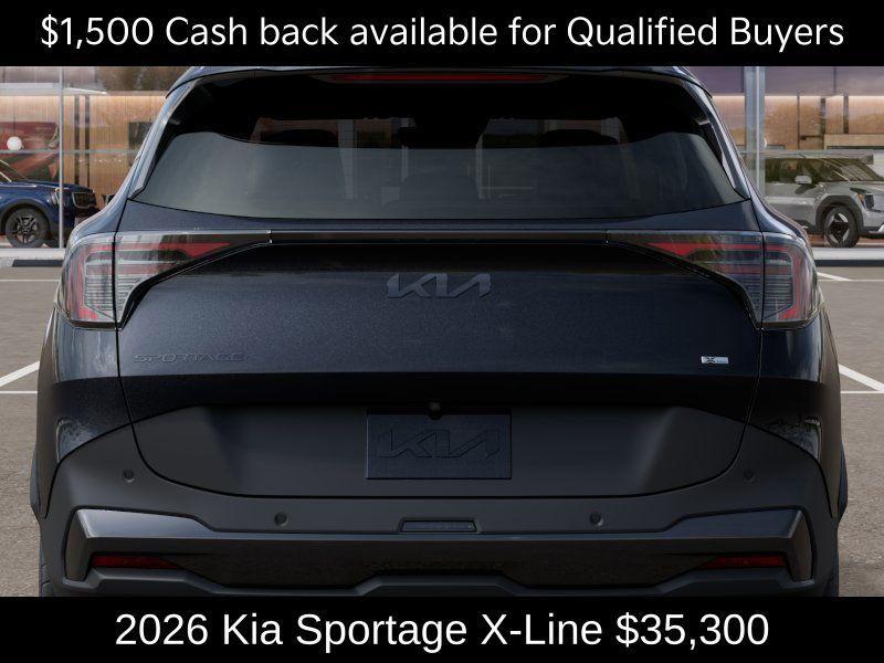 new 2026 Kia Sportage car, priced at $35,300