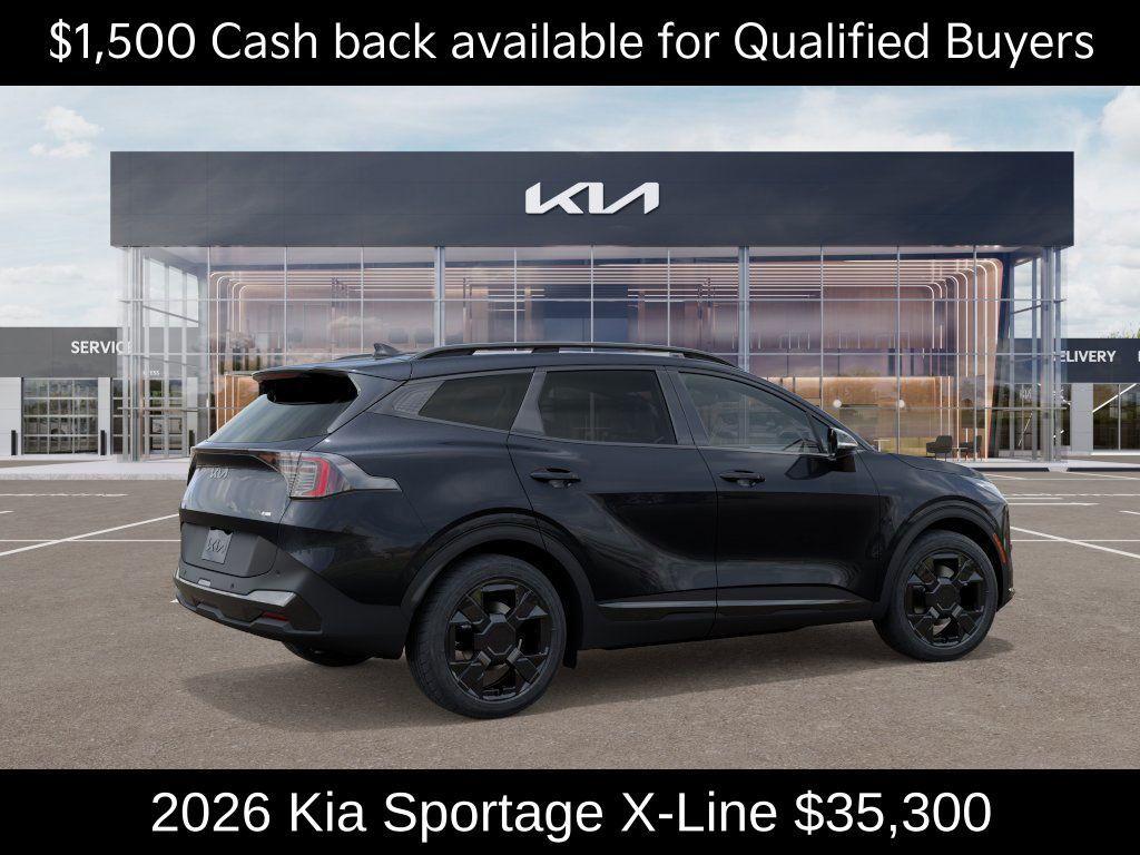 new 2026 Kia Sportage car, priced at $35,300