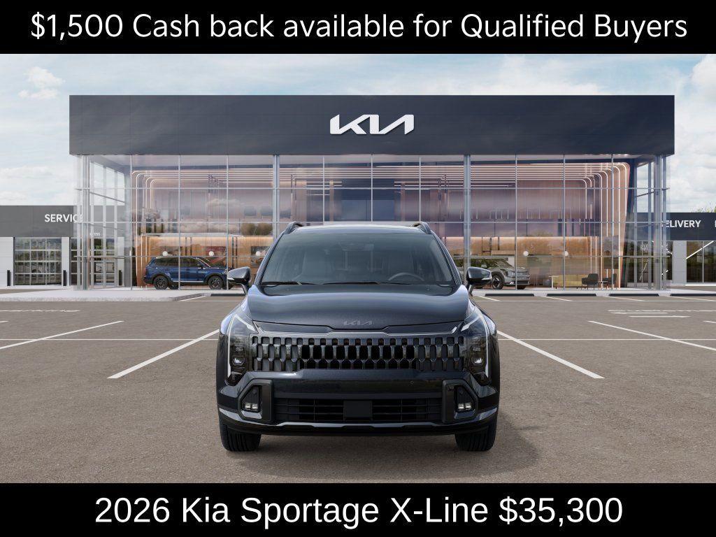 new 2026 Kia Sportage car, priced at $35,300