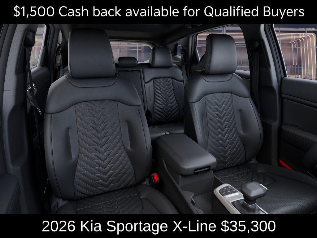 new 2026 Kia Sportage car, priced at $35,300