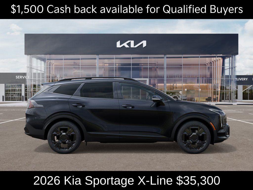 new 2026 Kia Sportage car, priced at $35,300