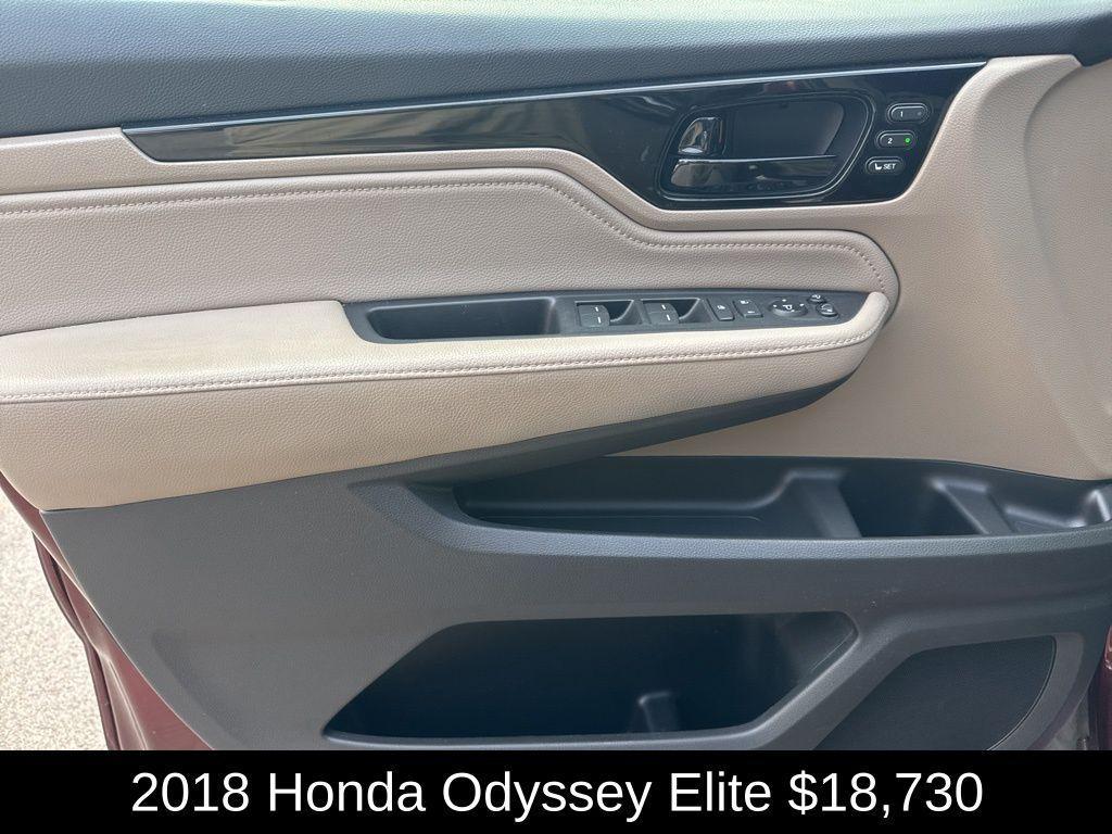 used 2018 Honda Odyssey car, priced at $18,730