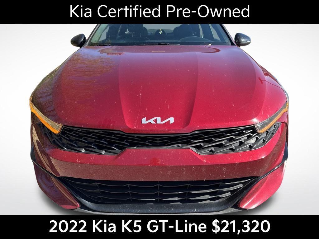 used 2022 Kia K5 car, priced at $21,320