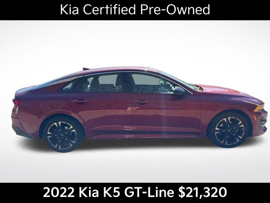 used 2022 Kia K5 car, priced at $21,320