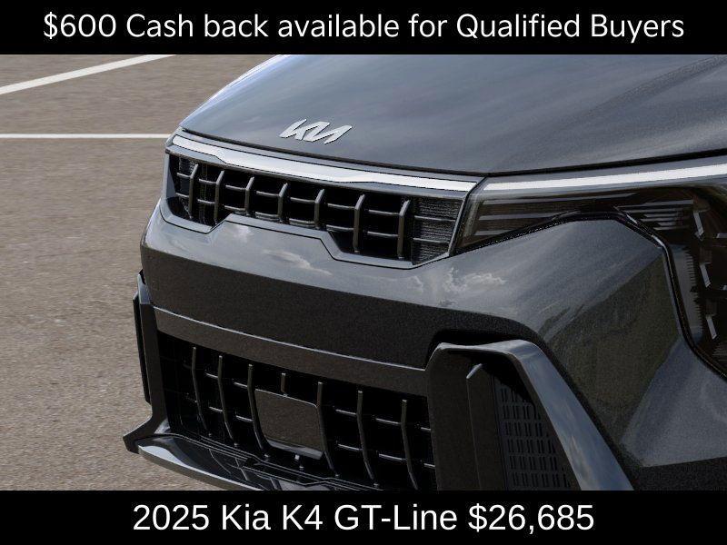 new 2025 Kia K4 car, priced at $26,685