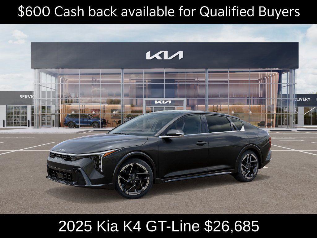 new 2025 Kia K4 car, priced at $26,685