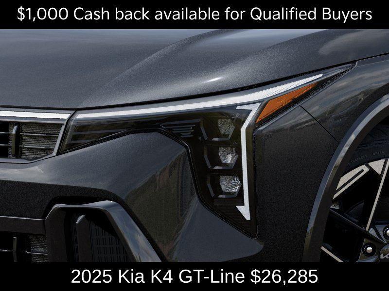 new 2025 Kia K4 car, priced at $26,285