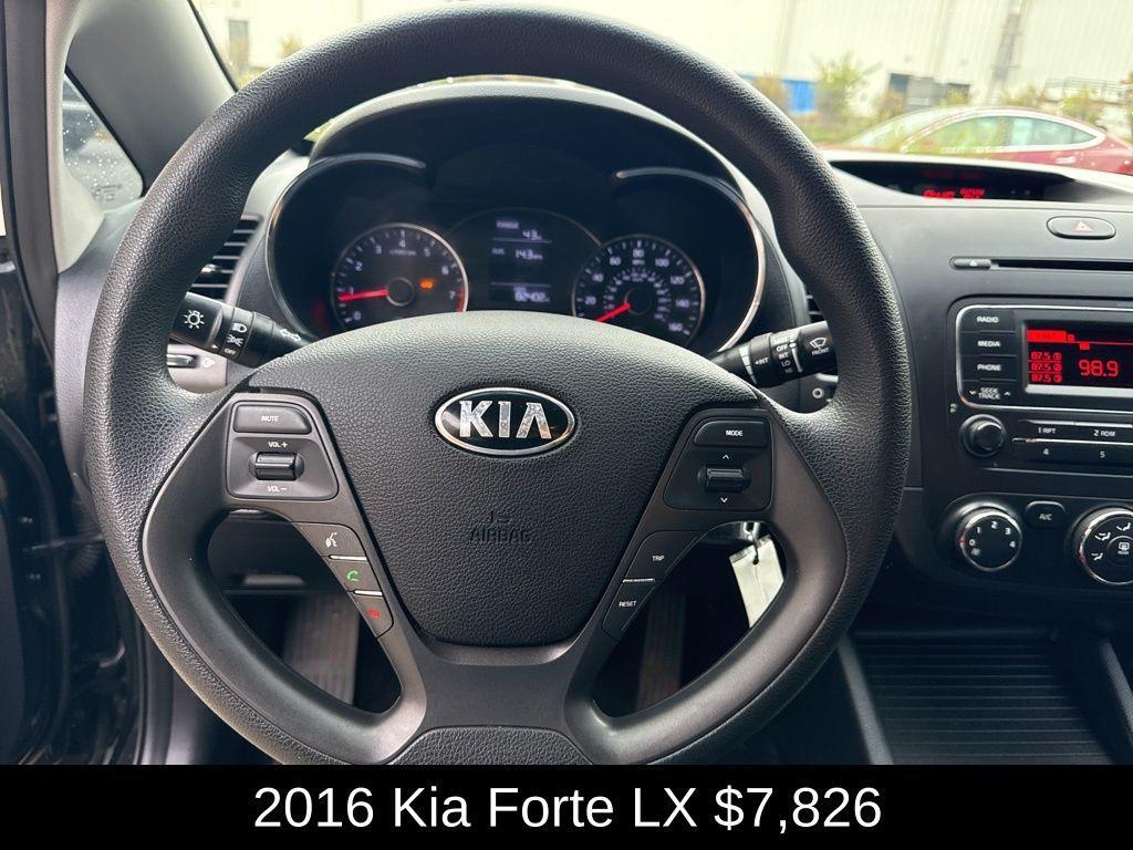 used 2016 Kia Forte car, priced at $7,826