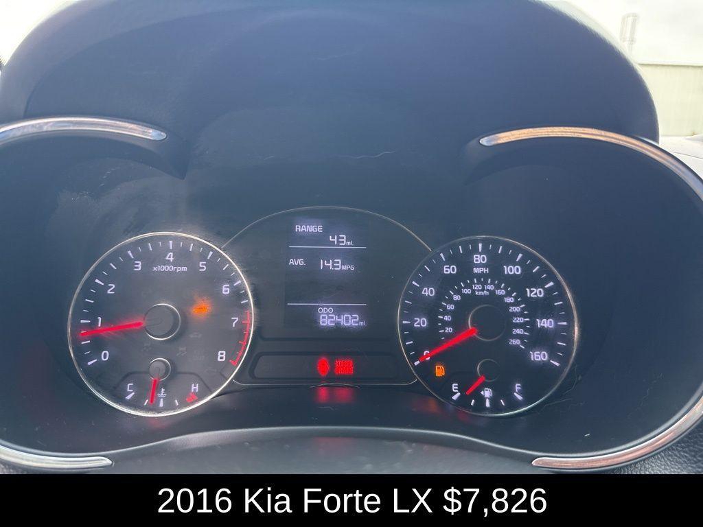used 2016 Kia Forte car, priced at $7,826